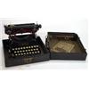 Image 1 : Cased miniature Corona No. 3 typewriter and accessories…