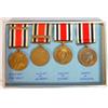 Image 1 : Four Faithful Service and Special Constabulary medals, two with Great War 1914-18 bars…