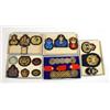 Image 1 : Selection of Royal Naval, Naval Wrens, military and other badges and a set of epaulettes…
