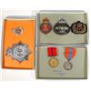 Image 1 : Metropolitan Police Coronation medal, Faithful Service medal, two Metropolitan Police badges and …
