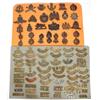 Image 1 : Selection of approximately 30 military badges including Punjabi, Surrey, Wilts name badges, Glouc…