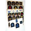 Image 1 : Approximately 80 Royal Naval embroidered badges including Wrens, Petty Officers, etc…