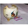 Image 1 : BEAUTIFUL ANTIQUE HAND PAINTED VASE WITH BIRD