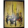 Image 1 : 1960;S MID-CENTURY MODERN STYLE PAINTING  SIGNED RYAN