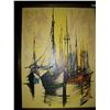 Image 2 : 1960;S MID-CENTURY MODERN STYLE PAINTING  SIGNED RYAN