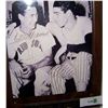 Image 2 : VERY RARE JOE DIAMAGGIO & TED WILLIAMS DOUBLE SIGNED BASEBALL PLAQUE
