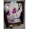 Image 2 : GENTLEMAN GEORGE FOREMAN HAND SIGNED PLAQUE. BOXING HALL OF FAMER