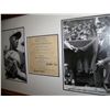 Image 2 : VERY RARE, DUAL SIGNED CONNIE MACK & SATCHEL PAIGE SIGNED DOCUMENT, WITH PICTURES AS SHOWN