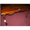 Image 3 : ANTIQUE STYLE, FINELY HAND CARVED WOOD COFFEE TABLE, IN LIKE NEW CONDITION