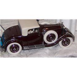 FRANKLIN MINT 1925 HISPANO SUIZA KELLNER H6B 1:24  PRECISION MODEL. RARE W/ ORIGINAL BOX