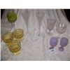 Image 2 : FINE (10) PIECE ASSORTED GLASS LOT INCLUDING (2) TIFFANY & CO. CHAMPAGNE FLUTES,