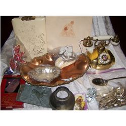 TREASURE TROVE WHOLESALE DEALERS LOT OF ASSORTED ANTIQUES, COLLECTIBLES & MORE. AS SHOWN