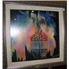 Image 2 : WILLIAM VERDULT "IN THE GATES OF HELL" ORIGINAL WATER COLOR ON PAPER, FRAMED