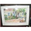 Image 1 : ORIGINAL WATERCOLOR, SIGNED M. MCEWEN. NICELY FRAMED
