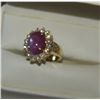 Image 3 : 18K GOLD & STAR RUBY(5.1 CT) RING  W/ PERFECT VSI DIAMONDS PAID OVER $12,000. RETAIL COST