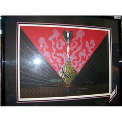 ERTE VERY RARE, LIMITED EDITION SERIGRAPH "TRIMUPH OF THE COURTESAN" #127/200