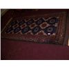 Image 1 : HAND WOVEN AFGHAN WOOL RUG WITH BEAUTIFUL COLORS & PATTERN, IN EXCELLENT CONDITION