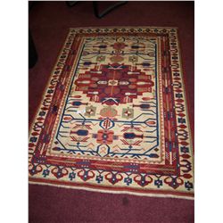 FINE AFGHAN HAND WOVEN WOOL RUG