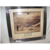 Image 1 : BABE RUTH SIGNATURE CUT OUT IN CUSTOM FRAME WITH BLACK & WHITE PICTURE
