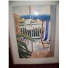 Image 1 : BETTY DENNIS ORIGINAL WATERCOLOR FRAME 38T X 30W