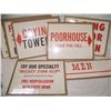Image 1 : (10) PIECE ASSORTED VINTAGE HARRODS CLUB RENO NV. CASINO SIGNS & POSTERS