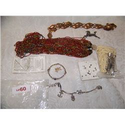 ASSORTED WHOLESALE LOT OF COSTUME JEWELRY LOT