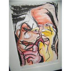 JOHN DAYTON ORIGINAL HAND SIGNED FINE ARTWORK #4/12 "THE WHISPER"