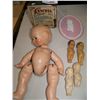 Image 2 : (6) PIECE KEWPIE DOLL COLLECTION, INCLUDING DOLLS & VINTAGE KEWPIE DOLL CAMERA