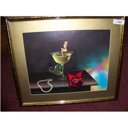 TEIMUR AMIRY HAND SIGNED FINE ARTWORK. RETAIL VALUE $4,950