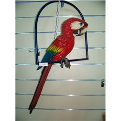 HANGING PARROT ON STAND