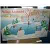 Image 1 : VILLAGE ANIMATED SKATING POND  DISCOVERY DEPARTMENT COLLECTIBLE, NEW IN BOX