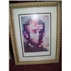 Image 1 : SALVADOR DALI "LINCOLN IN DALIVISION" CUSTOM FRAMED FINE ART WORK