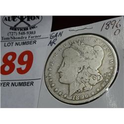 1896 Morgan Silver Dollar