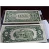 Image 2 : 1935-E Silver Certificate & 1953 Red Seal $2.00 Bill
