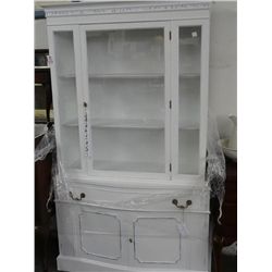 Painted White Hutch