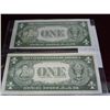 Image 2 : 2 Silver Certificates - Crisp Condition