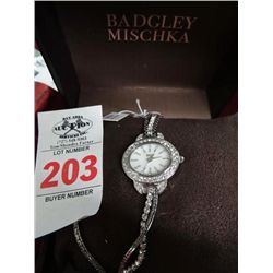 Badgley Mischka Ladies Watch