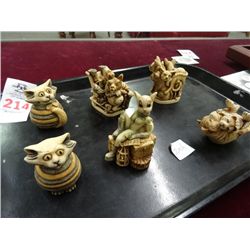 6 Cat Figures - 6 Times the Money