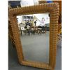 Image 1 : Wicker Mirror
