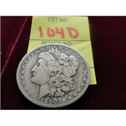 1890-O Morgan SIlver Dollar