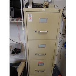 Hirsh 4 Drawer File Cabinet