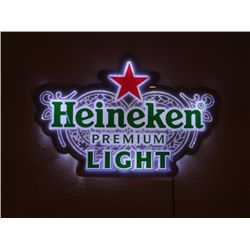 Heinekin Lighted Sign - No Shipping