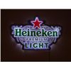 Image 1 : Heinekin Lighted Sign - No Shipping