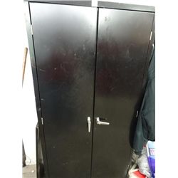 2-Door Metal Cabinets - No Contents