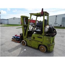 Clark #C500-50 5K Lb. Capacity LP Forklift