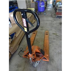 Orange Pallet Jack