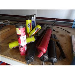 Lot of Grease Guns & Grease