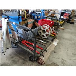 Large Grey Flatbed Cart