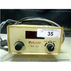 TYLAN RO-32 CONTROL (print sequence:) 35275