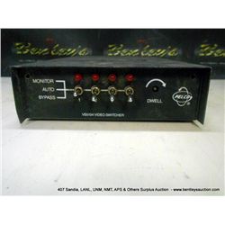 PELCO VSS104 VIDEO SWITCHER (print sequence:) 35283